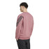 Sudadera adidas Future Icons 3 Bandas Crew Hombre Rosa