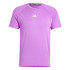 Camiseta de Fitness adidas Gym Training Hombre Morado