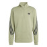 Sudadera adidas Future Icons 3 Bandas Half Zip Hombre Verde