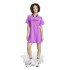 Vestido adidas Tiro Cut 3 Bandas Jacquard Mujer Morado