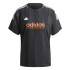 Camiseta adidas Tiro Cut 3 Bandas Jacquard Mujer Negro