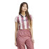 Camiseta adidas Tiro Cut 3 Bandas Print Baby Mujer Rosa