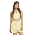 Camiseta adidas Tiro Cut 3 Bandas Summer Triangle Top Mujer Amarillo