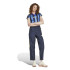Camiseta adidas Tiro Cut 3 Bandas Print Baby Mujer Azul