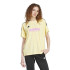 Camiseta adidas Tiro Cut 3 Bandas Jacquard Boyfriend Mujer Amarillo