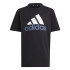 Conjunto adidas Little Essentials Logo And nfantil Negro