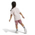 Conjunto adidas Little Essentials Logo And Infantil Rosa