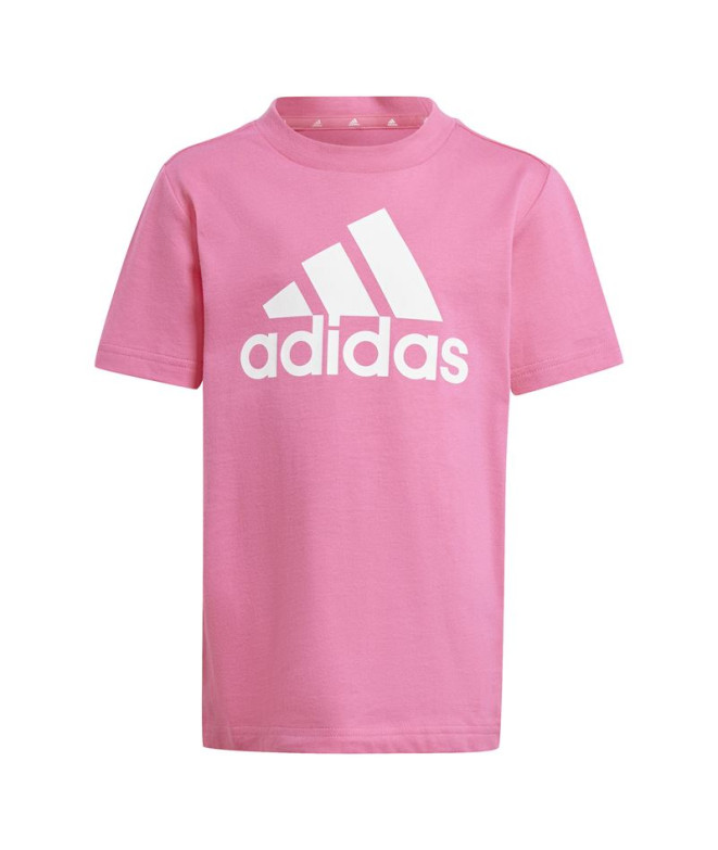 Camiseta adidas Little Essentials Logo Infantil...