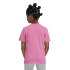 Camiseta adidas Little Essentials Logo Infantil Rosa