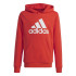 Sudadera adidas Big Logo Essentials Cotton Infantil Rojo