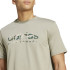 Camiseta adidas Camo Linear Graphic Hombre Gris