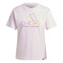 Camiseta adidas Xpress Logo Mujer Rosa