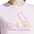 Camiseta adidas Xpress Logo Mujer Rosa