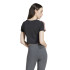 Camiseta adidas Essentials 3 Bandas Baby Mujer Negro
