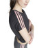 Camiseta adidas Essentials 3 Bandas Baby Mujer Negro