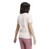 Camiseta adidas Essentials Linear Logo Cotton Slim Fit Niña Rosa