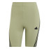 Mallas adidas Future Icons 3 Bandas Biker Short Mujer Verde