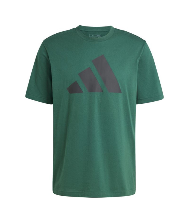 Camiseta adidas Power 3 Graphic Hombre Verde...