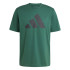 Camiseta adidas Power 3 Graphic Hombre Verde Oscuro