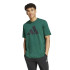 Camiseta adidas Power 3 Graphic Hombre Verde Oscuro