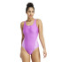 Bañador de Natación adidas 3 Bandas Mujer Morado