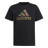 Camiseta adidas Camo Graphic Infantil Negro