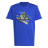 Camiseta de Fitness adidas Training Graphic Infantil Azul