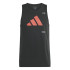 Camiseta Tirantes de Fitness adidas All Gym Category Graphic Tank Hombre Negro