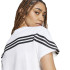 Camiseta adidas Future Icons 3 Bandas Mujer Blanco