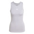 Camiseta de Fitness adidas Techfit Racerback Training Tank Top Mujer Gris