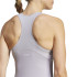 Camiseta de Fitness adidas Techfit Racerback Training Tank Top Mujer Gris