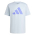 Camiseta adidas Power 3 Graphic Hombre Azul