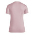 Camiseta adidas Essentials Slim Logo Mujer Rosa