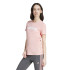 Camiseta adidas Essentials Slim Logo Mujer Rosa