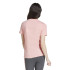 Camiseta adidas Essentials Slim Logo Mujer Rosa