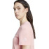 Camiseta adidas Essentials Slim Logo Mujer Rosa