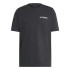 Camiseta de Montaña adidas Terrex Back Graphic Hombre Negro