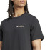 Camiseta de Montaña adidas Terrex Back Graphic Hombre Negro