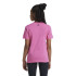 Camiseta adidas Essentials Linear Logo Cotton Slim Fit Niña Rosa