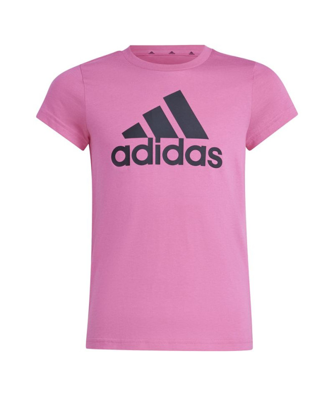 Camiseta adidas Essentials Big Logo Cotton Niña...
