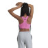 Camiseta adidas Essentials Linear Logo Cotton Top Niña Rosa