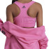 Camiseta adidas Essentials Linear Logo Cotton Top Niña Rosa