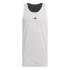 Camiseta de Baloncesto adidas Select Warmup Jersey Hombre Blanco