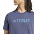 Camiseta de Montaña adidas Terrex Classic Logo Hombre Azul