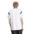 Camiseta adidas Colorblock Hombre Blanco/Negro
