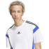 Camiseta adidas Colorblock Hombre Blanco/Negro