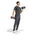 Camiseta de Fitness adidas Gym+ Training Brandlove Hombre Negro