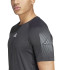 Camiseta de Fitness adidas Gym+ Training Brandlove Hombre Negro