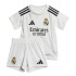 Conjunto de Fútbol adidas Real Madrid 24/25 Bebés Blanco