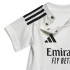 Conjunto de Fútbol adidas Real Madrid 24/25 Bebés Blanco